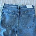 EXPRESS Cropped Flare High Rise Distressed Jeans Photo 5