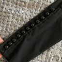 Juicy Couture  BLACK LEGGINGS BUTTONS SIZE XSP EUC NC #1434 Photo 1