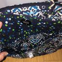 Vera Bradley Retired  Turnlock Satchel Ink Blue Photo 2