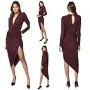 Young Fabulous and Broke NWT  Genesis Ruched Asymmetrical Midi Dress XS Photo 1