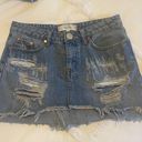 Signature 8 Denim skirt Photo 0