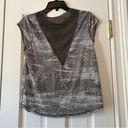 Lululemon  For the Run Short Sleeve Workout Top in Swerve Vapor Metal Grey Photo 1