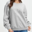 Good American  Leo Jeweled Sweatshirt Grey Photo 0