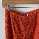 Oleg Cassini Vintage  Silk Glass Beaded Orange Formal Pants Photo 3