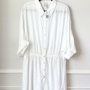 l*space NWT L* Pacifica Tunic Cover-Up in White sz M/L Photo 4