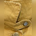 J. McLaughlin  Classic Twill Cargo Utility Jacket in Mustard Yellow Size XS Photo 9