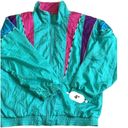 Lavon Vintage   80s 90s Bright Multi Color Windbreaker and  joggers set  Size XL Photo 10