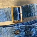 Show Me Your Mumu Blue Corduroy Mini Skirt Photo 6