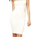 Oh My Love  Women's Cream Sleeveless Midi Dress Size Xsmall Photo 1