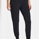 Eddie Bauer  women’s velvet black jogging loungewear  ultra soft size med Photo 2