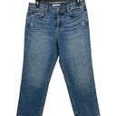 GRLFRND  Women Size 31 Helena Jeans High Waist Straight Leg Close to You Blue NWT Photo 1