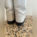 Justin Boots Justin Womens Ivory Cowboy Boots Size 7.5B Round Toe Photo 9