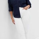 Gap Kick Fit High Waisted Crop Flare White Jeans  Photo 0