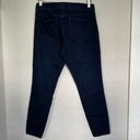 J.Jill  Denim 5‎ Pocket Legging Stretch Skinny Jeans Dark Wash Photo 6