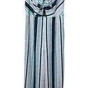 Xhilaration  Jumpsuit Small‎ Striped Multicolor Palazzo Pants V-Neck Tie Cutout S Photo 0