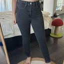 Good American  Women’s 27 Black Good Curve Crop Jeans Photo 0