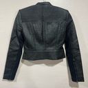 BCBGMAXAZRIA BCBG Black Textured Jacket Photo 2