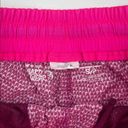 Mountain Hardwear  Shorts Pink Print Gorpcore Athletic Hiking Outdoor SZ Small Photo 2