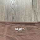 Old Navy  Scoop Neck Brown Tan Bodysuit Photo 2