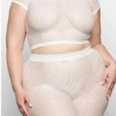 SKIMS  NWT Perforated seamless shorties in Marble (Winter White)-  Size 3XL Photo 1