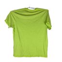 INC  International Concepts Womens Neon Green V-Neck T-Shirt XL Photo 1