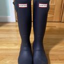 Hunter Navy  Rain Boots Photo 0