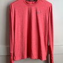 Nike  Running Dri-Fit Heathered Pink/Coral Long Sleeve Shirt Photo 0