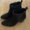 BCBGeneration *Like New* BCBG Black Western Studded Chelsea Booties 7.5 Photo 3