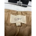 Loft  Womens Size Small Pants Wide Leg Trousers Tan High Rise Pleated Front NWT Photo 2