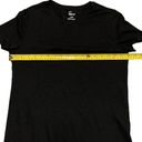 Felina  Black Cotton Short Sleeve Shirt Medium NWT Photo 3