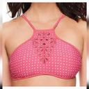 Vera Bradley  REVERSIBLE PINK POLKA DOT SWIM TOP S Photo 3