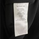 Vince  Mock Neck Silk Dress Black Size Small Photo 10