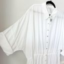 l*space NWT  Pacifica Tunic Cover-Up in White sz M/L Photo 5