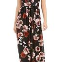 INC  International Concepts Women's Floral-Print Halter Maxi Dress Black Size 4 Photo 0