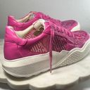 Juicy Couture  Sneakers Fashion Dyanna Size 8.5 Pink All Over Logo Barbie Pink Photo 6