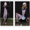 Free People Movement FP Movement Hot Shot Onesie Colorblock in Raindrop Combo SM Photo 2