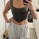 Princess Polly Leather Top Photo 0