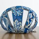 Vera Bradley Blue Lagoon Small Seashell Cosmetic Pouch Photo 0