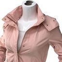 Cole Haan  Womens Size XS Blush Pink Parka Jacket Removable Hood Adjustable Waist Photo 2