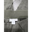 J.Jill  Love Linen Pants Women's Olive Green Crop Style Pull On Size Small Photo 1