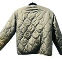 Brixton Reversible Sherpa Puffer Military Style Jacket Olive Green Size XS Photo 7