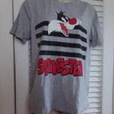 Looney Tunes Vintage 90s  Sylvester gray tee shirt M Streetwear Festival Cartoons Photo 0