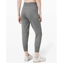 Lululemon Metro Miles Jogger in Heathered Graphite Grey Size 12 Photo 1