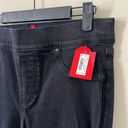 Spanx  Vintage Black High Rise Distressed Denim Legging Size Large NWT Photo 5