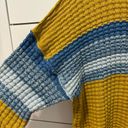 Urban Outfitters  BDG Max Oversized Waffle Knit Sweater Yellow Photo 3