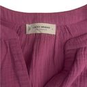 Lucky Brand  Women's Sleeveless Popover Shirt Super Pink Size Large New With Tags Photo 3