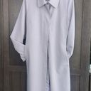 Jones New York  Lined Trench Rain Work Biz Spring Dress Coat Lavender Ladies M Photo 0