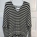 a.n.a striped knit sweater Photo 1