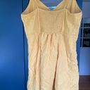 American Eagle Yellow Button Detail Sundress Photo 1