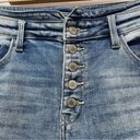 Bermuda Kancan Signature High Rise  Stretch Long Jean Shorts Women’s Size 30 | 10 Photo 8